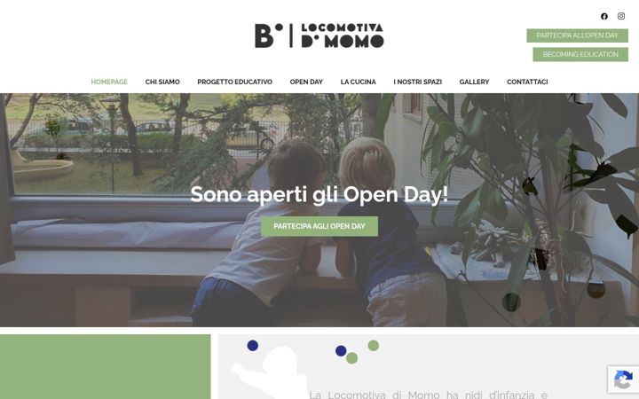 Screenshot von lalocomotivadimomo.com