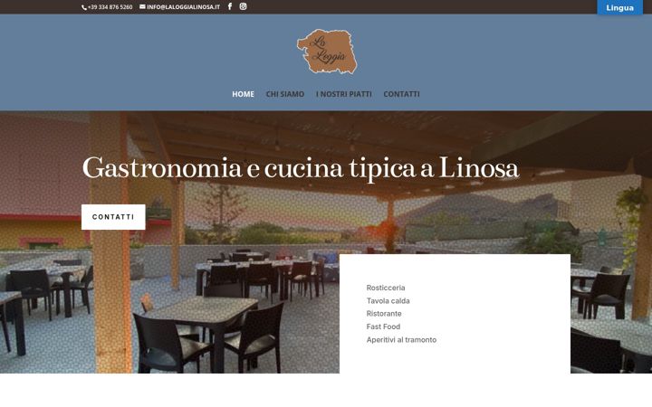 Screenshot of laloggialinosa.it