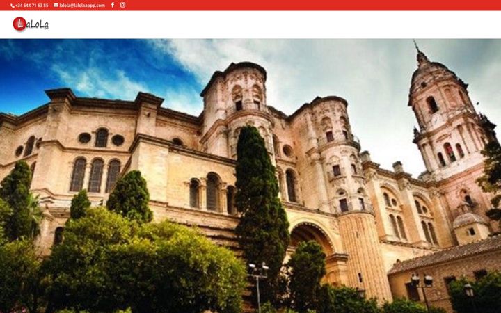 Screenshot of lalolaapp.com