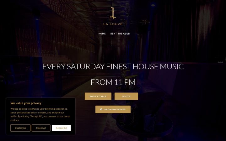 Screenshot of lalouve.de