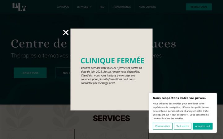 Screenshot of lalt.ca