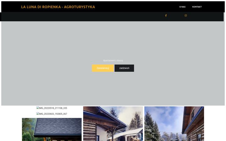 Screenshot of lalunadiropienka.pl