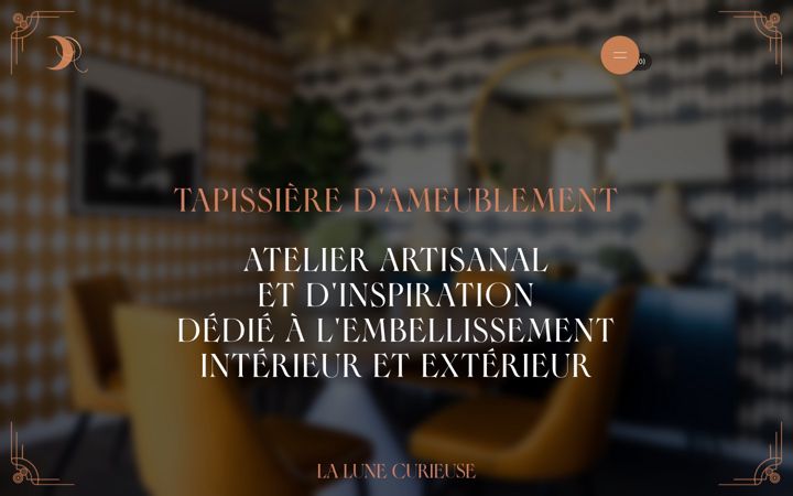 Screenshot of lalunecurieuse.com