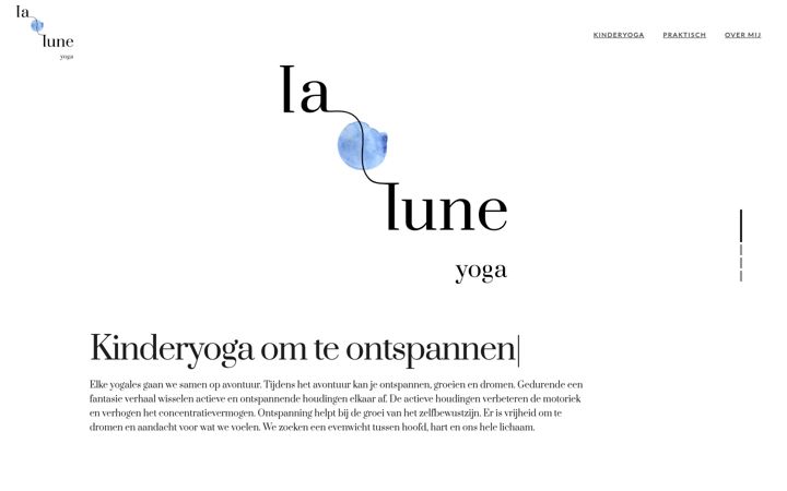 Screenshot of laluneyoga.be
