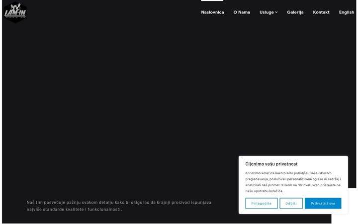 Screenshot of lam-in.hr