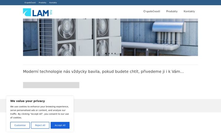 Screenshot of lam.cz