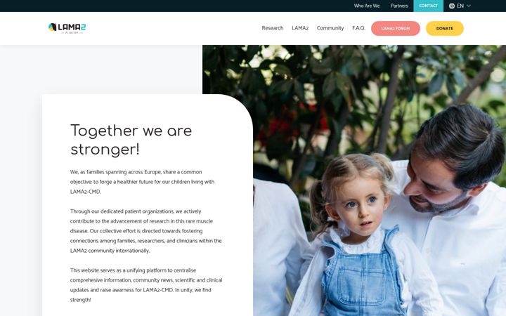 Screenshot of lama2.com