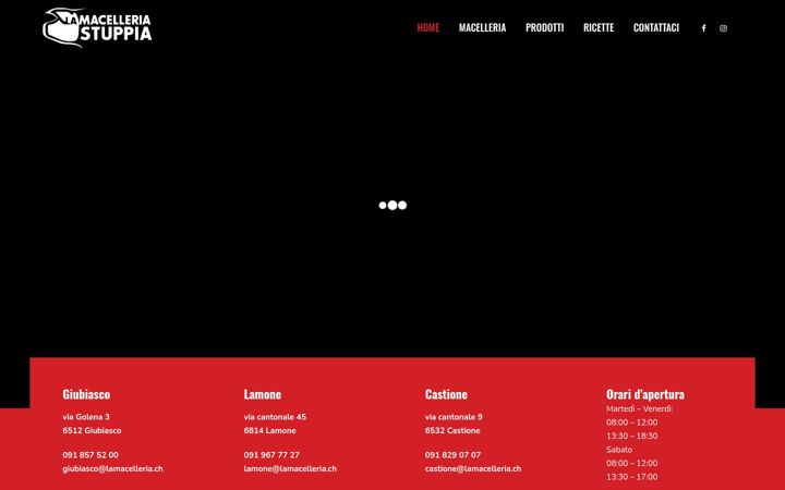 Screenshot of lamacelleria.ch