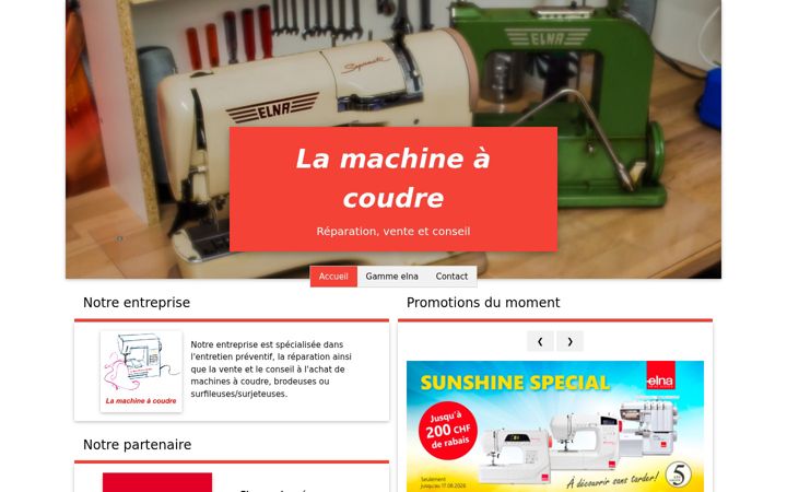 Screenshot of lamachineacoudre.ch