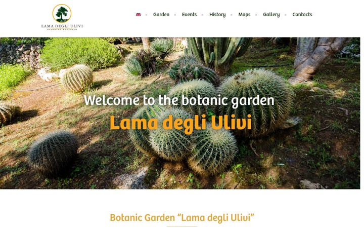 Screenshot of lamadegliulivi.it