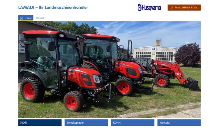 Screenshot of lamadi.de