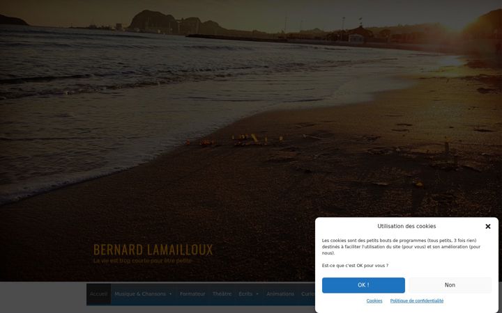 Screenshot of lamailloux.com