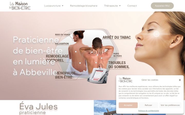 Screenshot of lamaison-dubienetre.fr