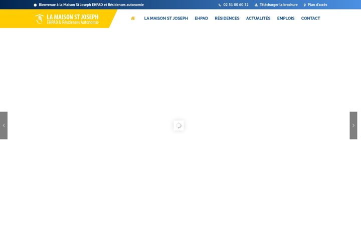 Screenshot of lamaison-stjoseph.fr