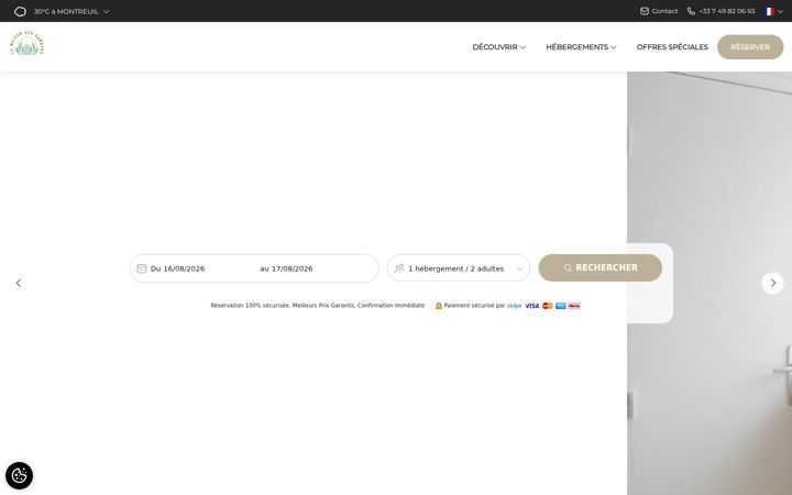 Screenshot of lamaisonauxbambous.fr