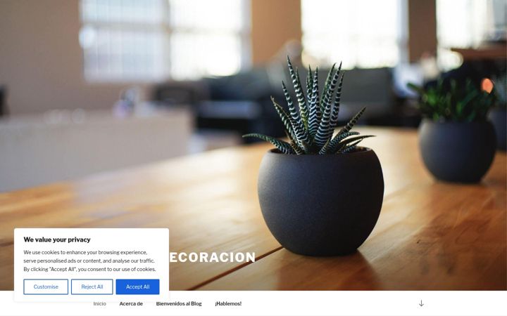 Screenshot of lamaisondecoracion.com