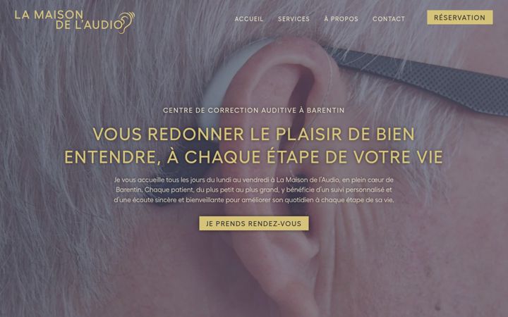 Screenshot of lamaisondelaudio.fr