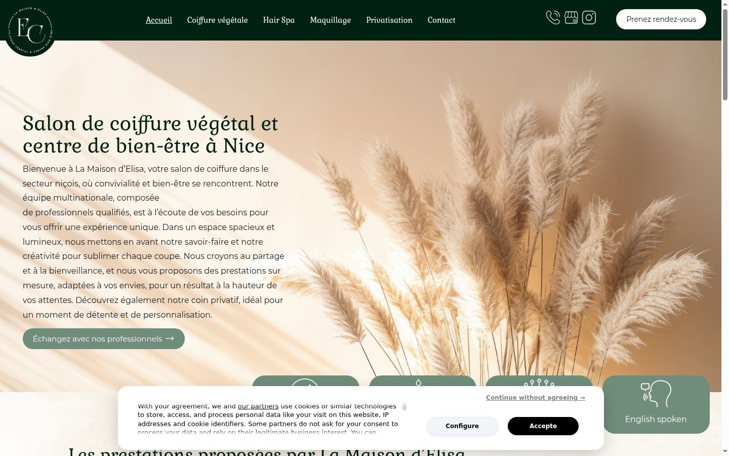 Sutikimo reklamjuostės, rodytos prieš bet kokią sąveiką, ekrano kopija