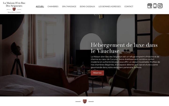 Screenshot of lamaisondenbasdesseigneurs.fr