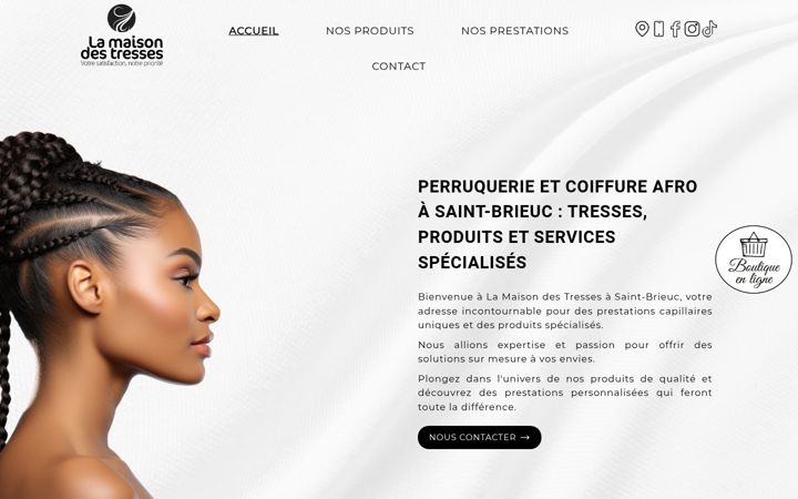 Screenshot of lamaisondestresses.fr