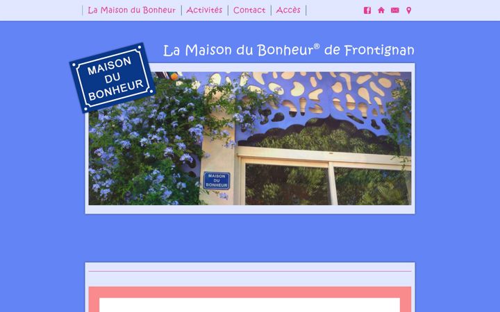 Screenshot of lamaisondubonheur.org