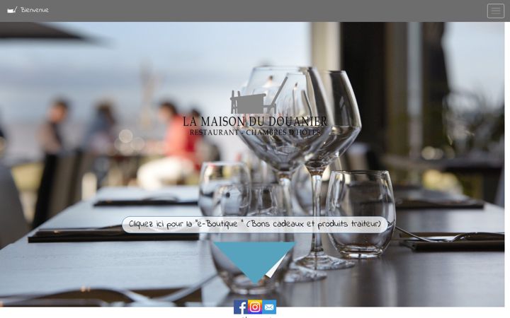 Screenshot of lamaisondudouanier.com