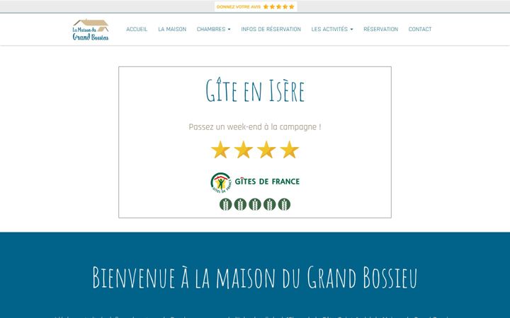 Screenshot of lamaisondugrandbossieu.fr