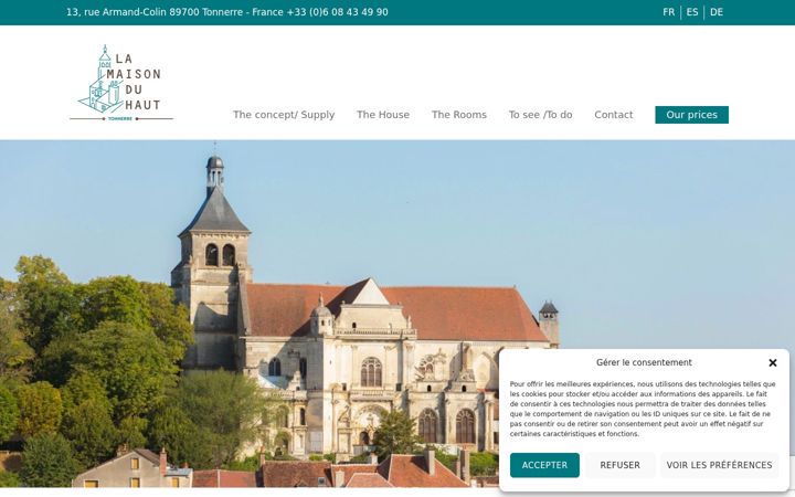 Screenshot of lamaisonduhaut-tonnerre.fr
