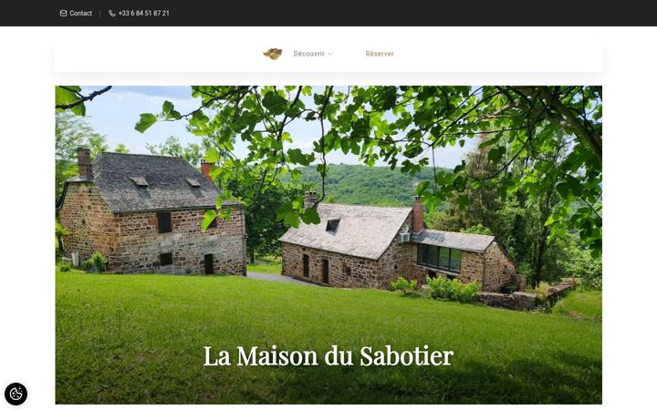 Screenshot of lamaisondusabotier.com