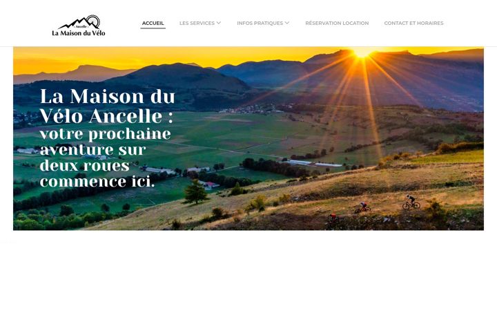 Screenshot of lamaisonduveloancelle.fr