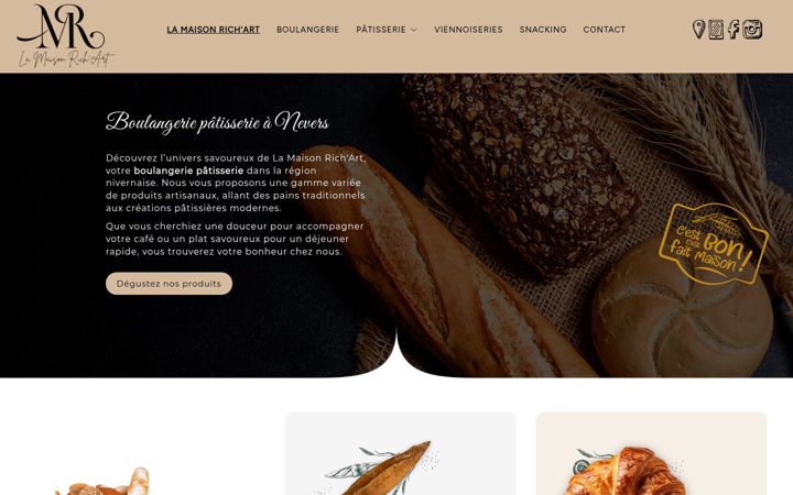 Screenshot of lamaisonrichart.fr