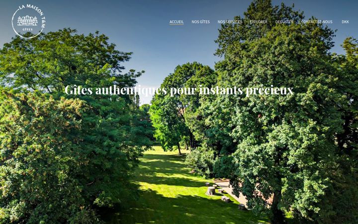 Screenshot of lamaisontm.fr