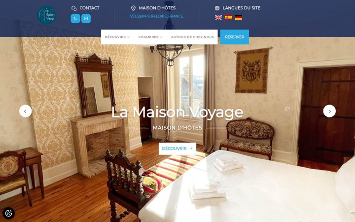 Screenshot of lamaisonvoyage.fr