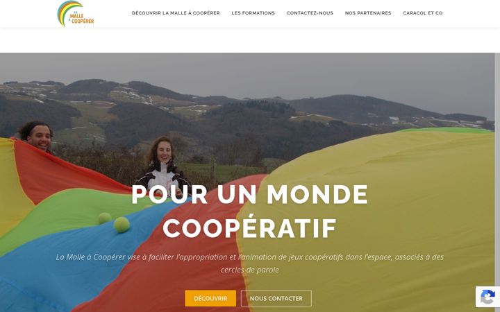 Screenshot of lamalleacooperer.fr