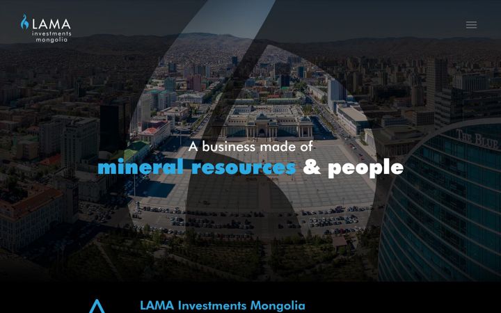 Screenshot of lamamongolia.com