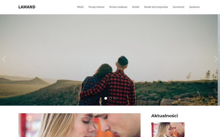 Screenshot of lamand.pl