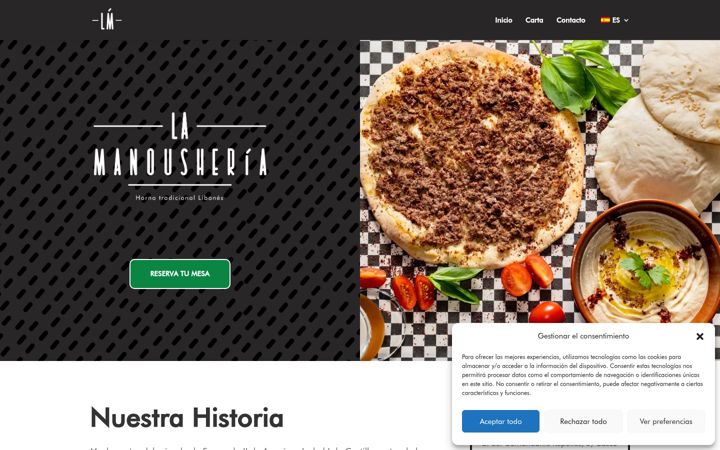 Screenshot of lamanousheria.com