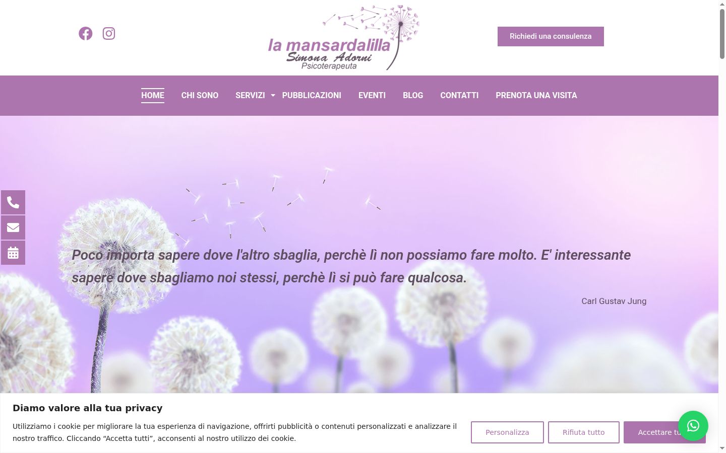 Screenshot tal-banner tal-kunsens muri qabel kwalunkwe interazzjoni