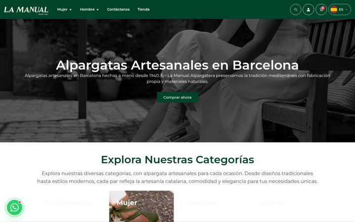 Screenshot of lamanual.com