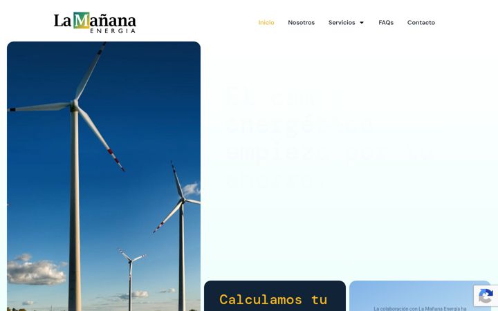 Screenshot of lamanyanaenergia.com