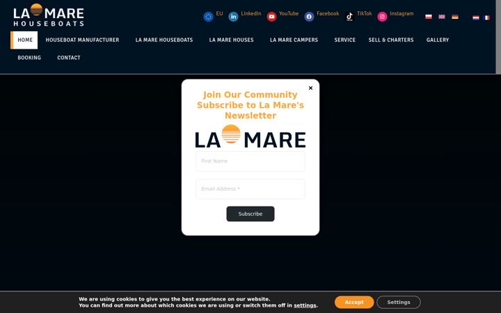 Screenshot of lamare.pl