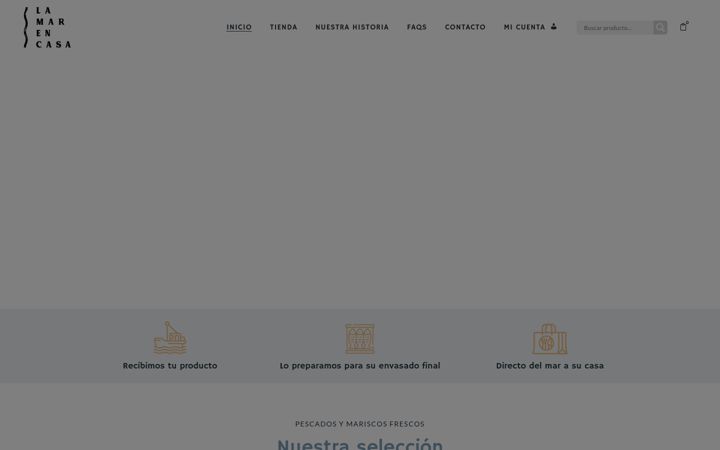 Screenshot of lamarencasa.com