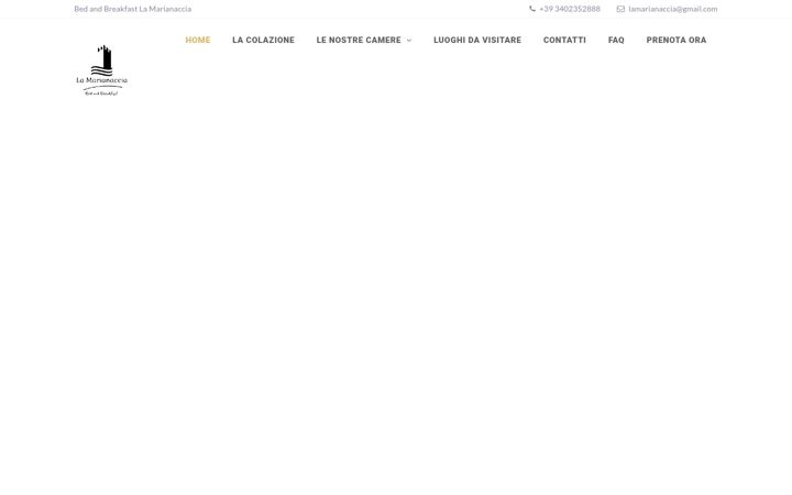 Screenshot of lamarianaccia.it