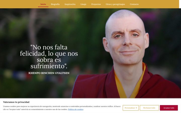Screenshot of lamarinchen.org
