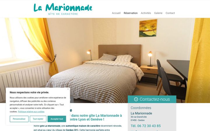Screenshot of lamarionnade-cerdon.fr