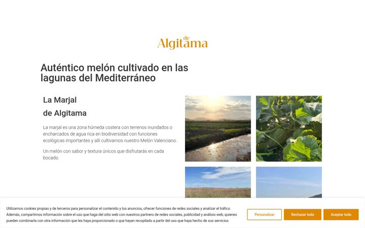 Screenshot of lamarjaldealgitama.com