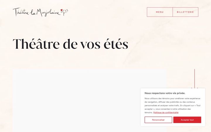 Screenshot of lamarjolaine.info