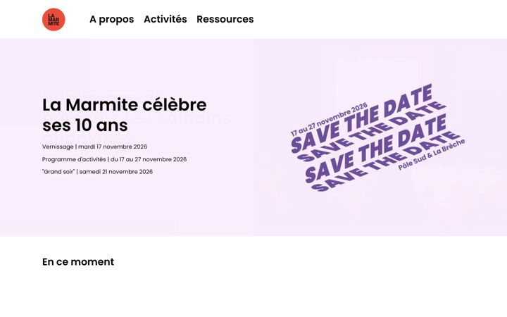 Screenshot of lamarmite.org