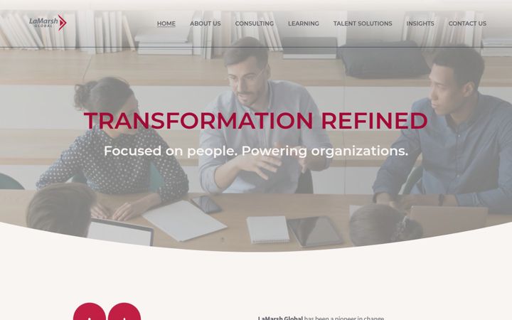 Screenshot of lamarsh.com