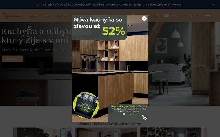 Screenshot of lamas-dizajn.sk